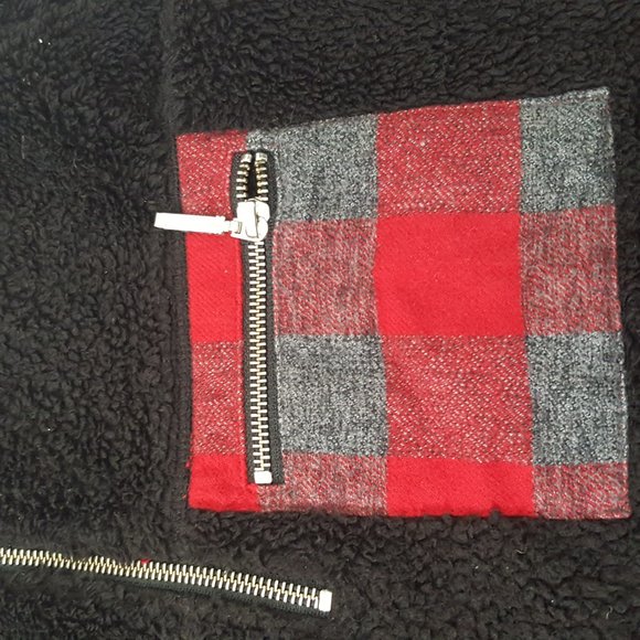 Women's NATURAL REFECTION Hoodies & Sweatshirts Size S Black / Red - Picture 4 of 8